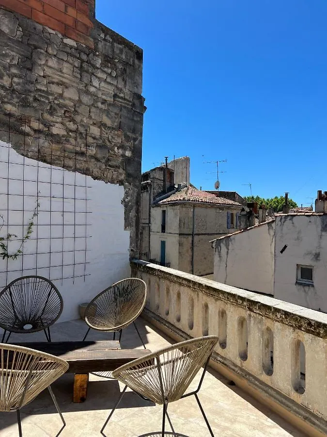 Penthouse Apartment With Large Terrace And Veranda Arles