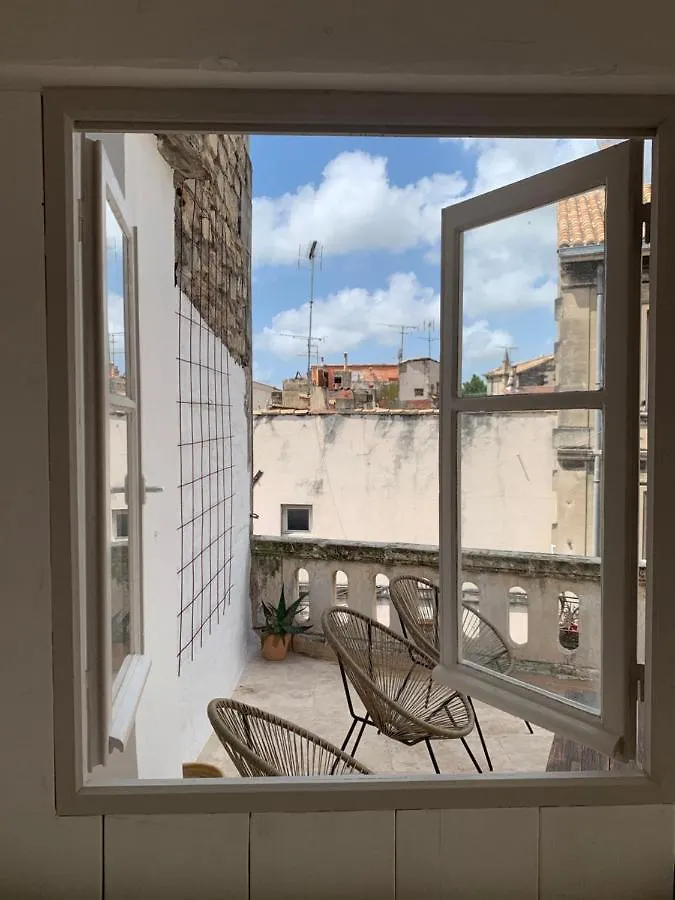 Penthouse Apartment With Large Terrace And Veranda Arles
